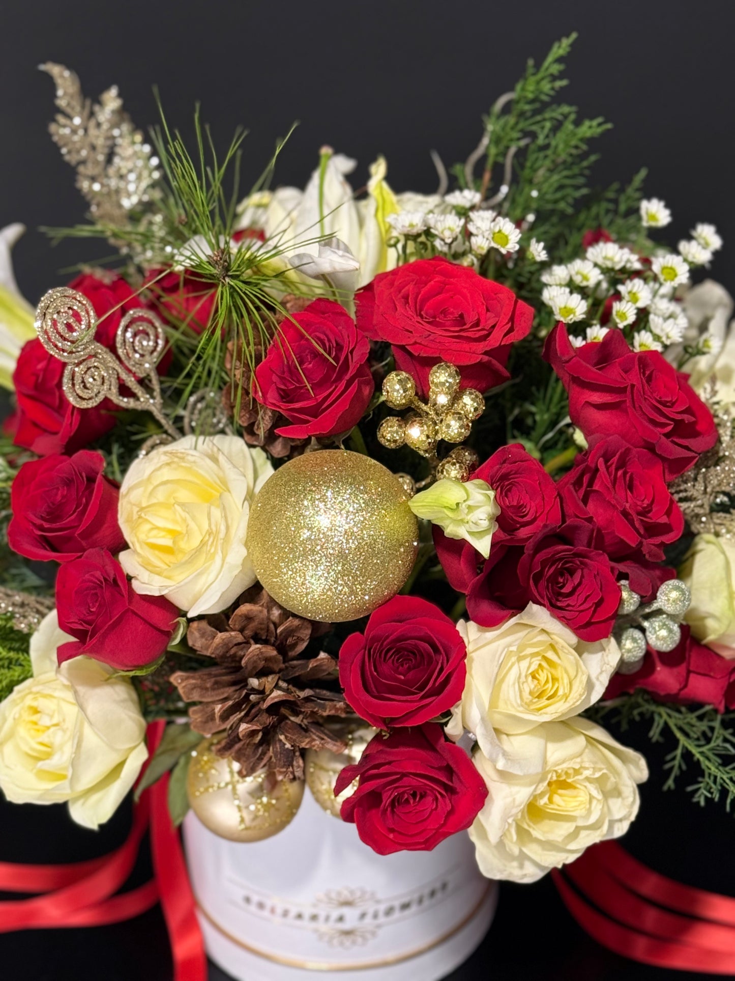 Crimson & Gold Holiday Elegance