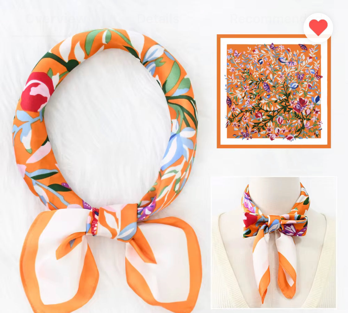 Satin Silk Scarf