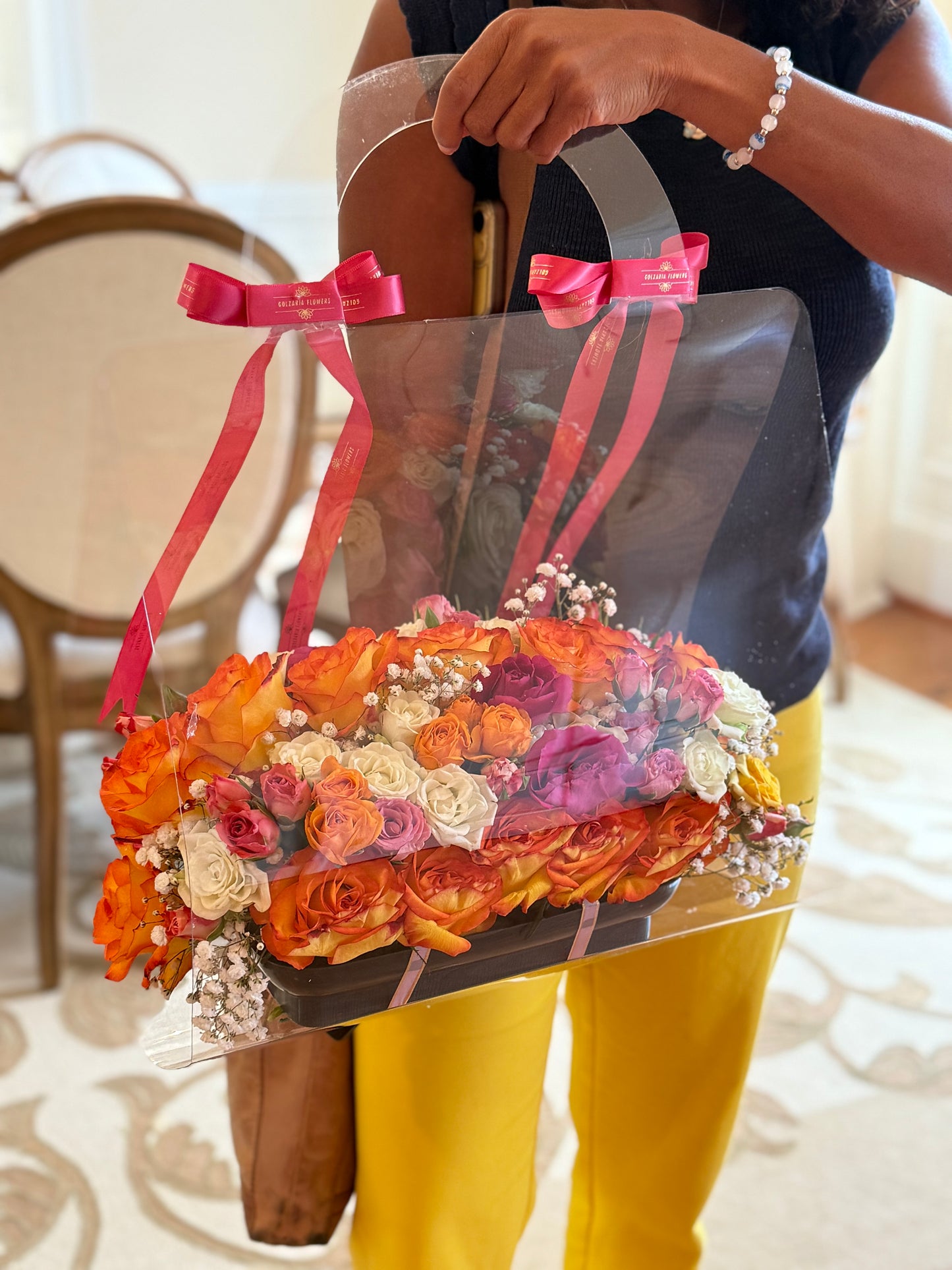 Floral Luxe Tote