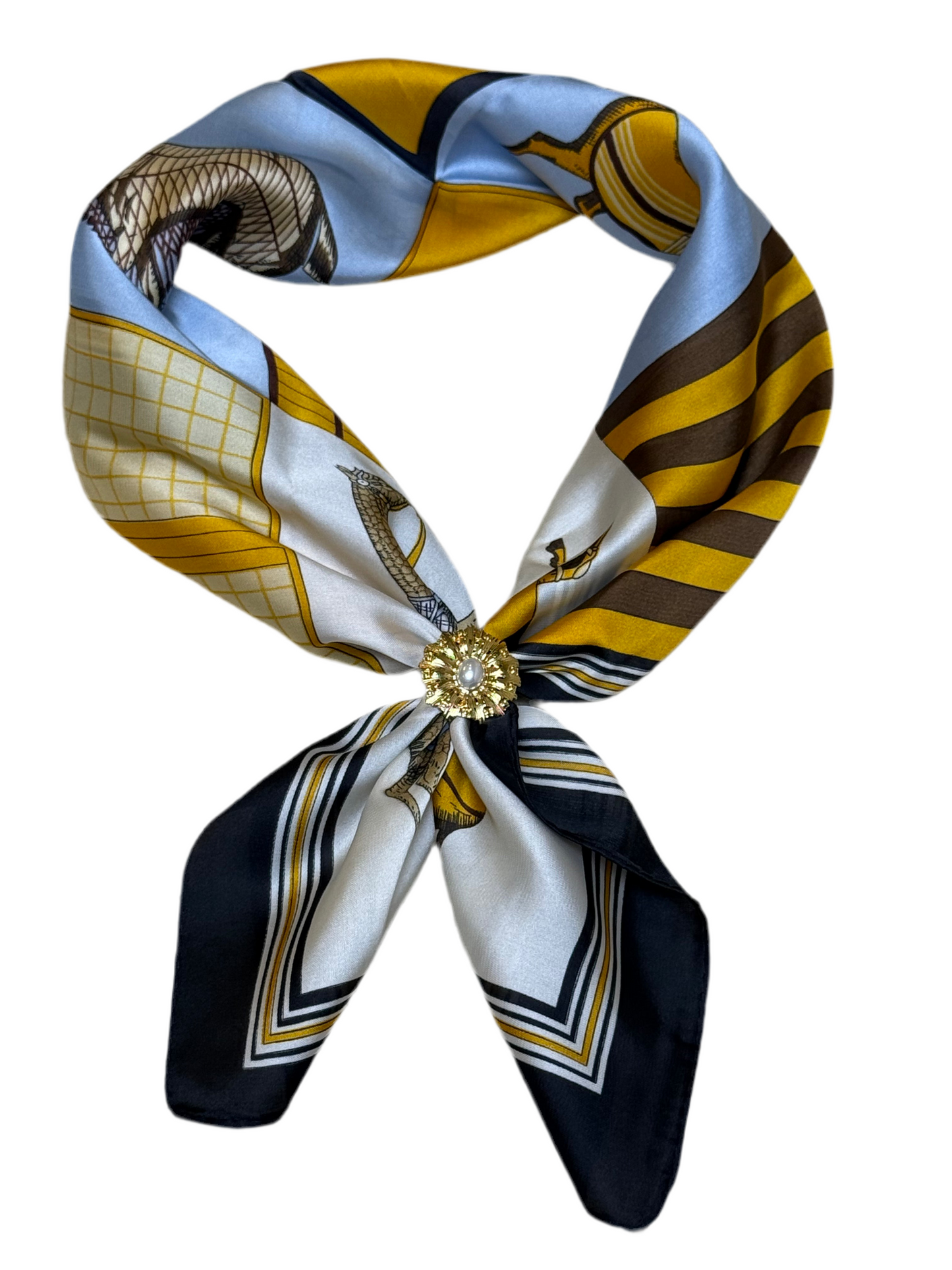 Satin Silk Scarf