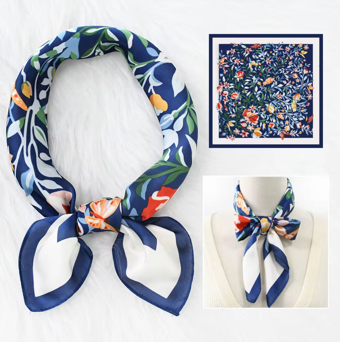 Satin Silk Scarf