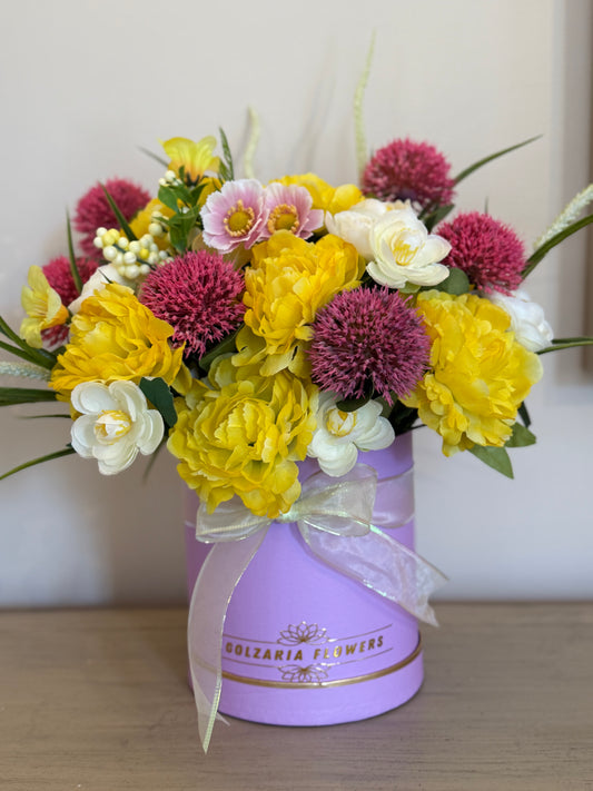 Sunlit Joy – Hatbox Arrangement