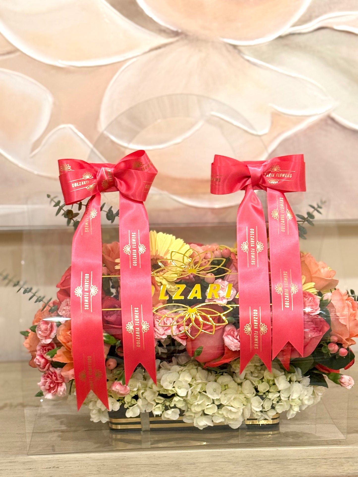 Luxury Valentine’s Day floral arrangement in Montgomery County MD