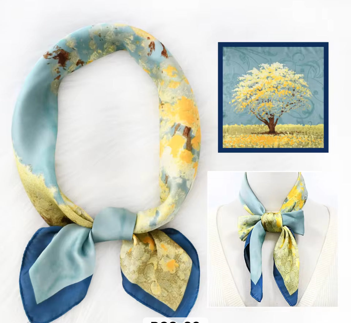 Satin Silk Scarf