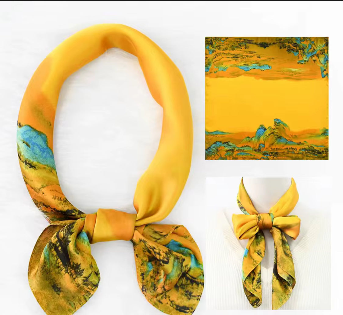 Satin Silk Scarf