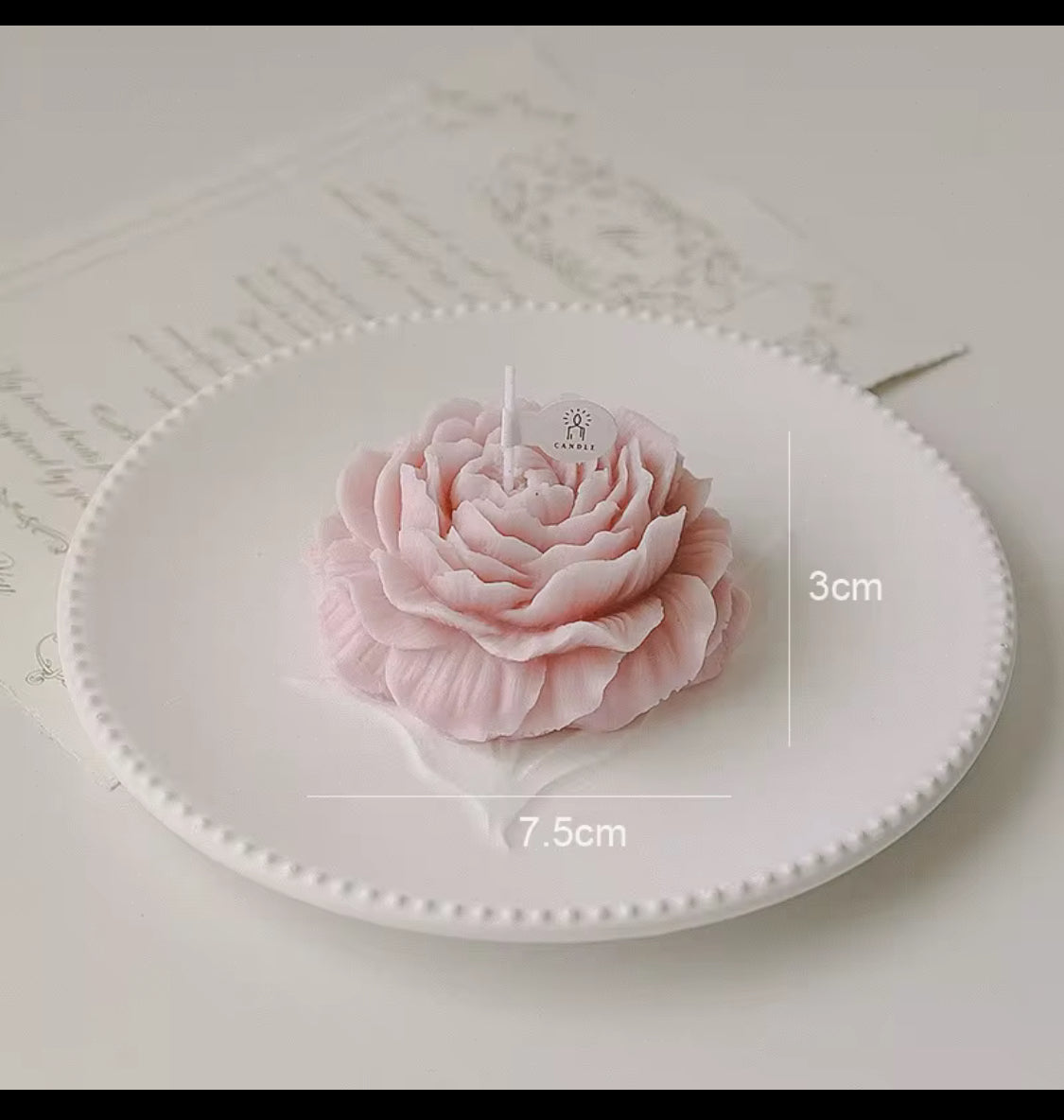 Scented Rose Candle