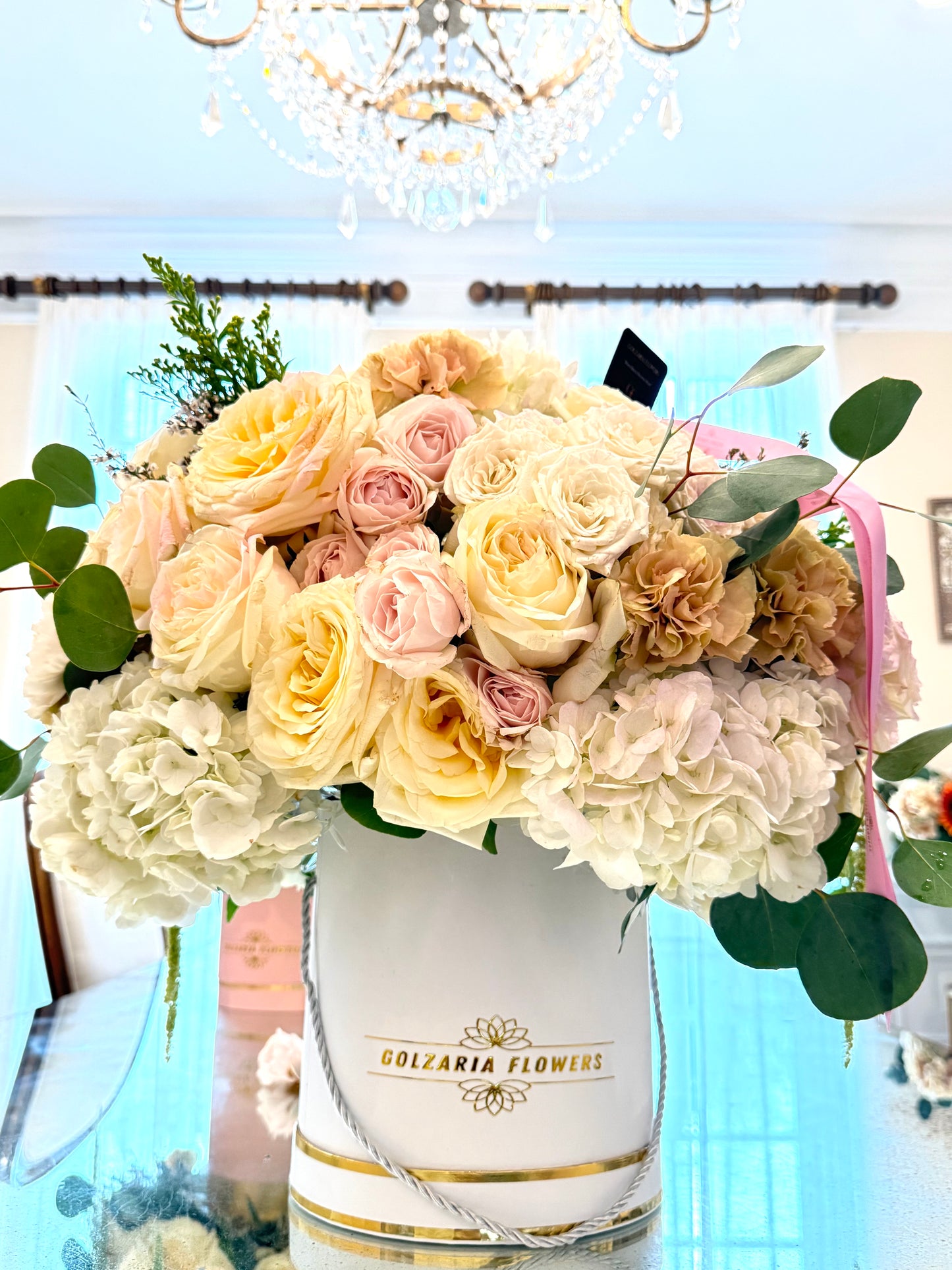 Champagne Garden Elegance
