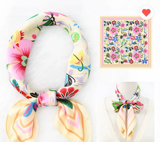 Satin Silk Scarf