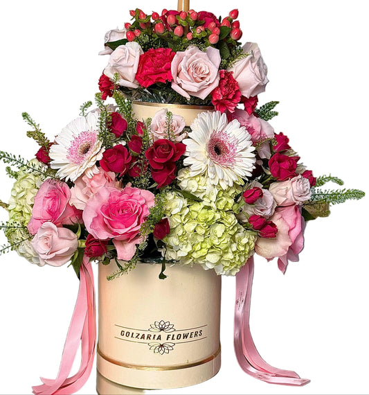 Luxury Valentine’s Day floral arrangement in Montgomery County MD