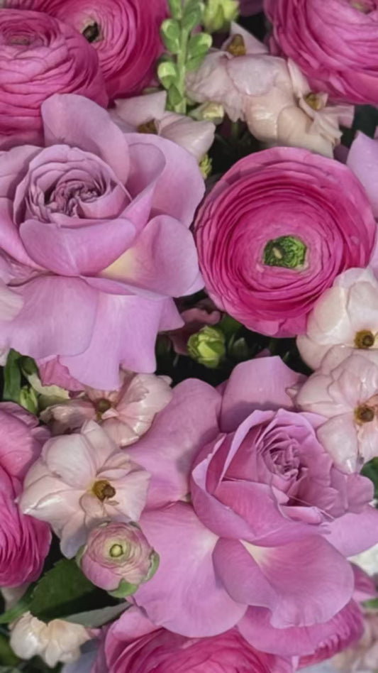 Blush Rosé Garden Arrangement